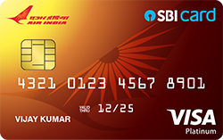 Air India SBI Platinum Card