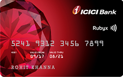 Compare Icici Bank Rubyx Credit Card Vs Makemytrip Icici Bank Signature Credit Card